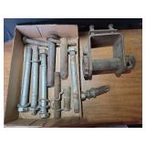 Collection of Heavy Duty Industrial Bolts and Fasteners