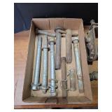 Collection of Heavy Duty Industrial Bolts and Fasteners