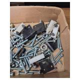 Mixed Hardware Lot - Bolts, Nuts & Brackets
