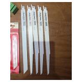 Milwaukee and Morse Reciprocating Saw Blades with Terminal Blocks