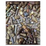 Mixed Lot of Industrial Brass and Steel Fittings