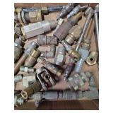 Mixed Lot of Industrial Hydraulic Fittings and Connectors