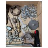 Mixed Hardware and Tool Lot with Pressure Regulator