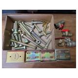 Industrial Hardware and Electrical Cover Plates Lot