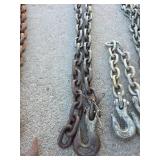 Industrial Grade Chain and Hook Sets- Assorted Lengths
