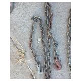 Industrial Grade Chain and Hook Sets- Assorted Lengths
