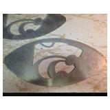 K-State Wildcat Sheet Metal Wall Art