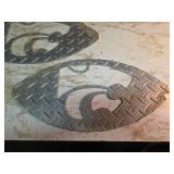 Metal Diamond Plate K-State Wildcats