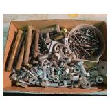 Mixed Hardware Lot - Bolts, Nuts & Fasteners