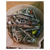 Mixed Hardware Lot - Bolts, Nuts & Fasteners
