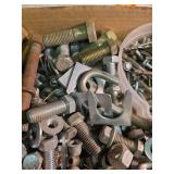 Mixed Hardware Lot - Bolts, Nuts & Fasteners