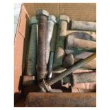Industrial Machine Bolts and Fasteners Lot