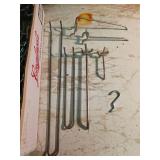 Metal Pegboard Hooks Lot - Store Fixtures