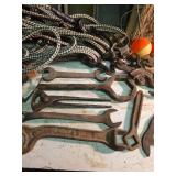 Zebco 202 Spinning Reel with Antique Tools & Floats