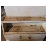 White Metal Storage Cabinet with Shelves