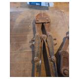 Large Bolt Cutters and Chain Binder