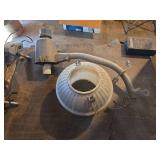 Industrial Mercury Vapor Light Fixture Assembly