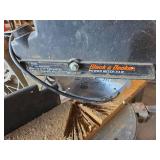 Black & Decker 9-inch Power Miter Saw - untested