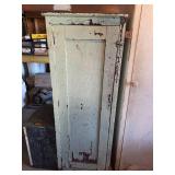 Early 1900s Green Chippy Cabinet