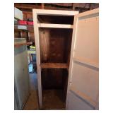 1940s Wooden Cabinet with Original Hardware