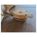 2 - Galvanized Funnels and Pulley