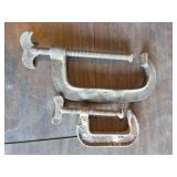 Traditional Steel C-Clamp Set