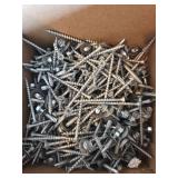 Bulk Metal Wood Screws and Hardware Lot