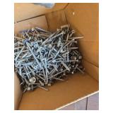 Bulk Metal Wood Screws and Hardware Lot
