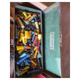 Metal Tool Boxes, Wire Connectors, and Assorted Hardware