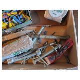 Metal Tool Boxes, Wire Connectors, and Assorted Hardware