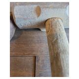 Axe Head and Sledge Hammer