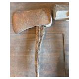 Axe Head and Sledge Hammer