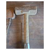 Axe Head and Sledge Hammer