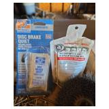 Silver Brand FSD50 Brake Pads with Permatex Quiet Kit, 2-cycle Oil, Screws, and More