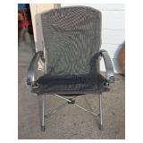 Folding Camp Chair with Cup Holders 225lb. Wt Limit