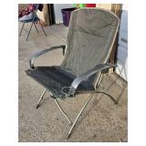 Folding Camp Chair with Cup Holders 225lb. Wt Limit