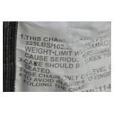 Folding Camp Chair with Cup Holders 225lb. Wt Limit