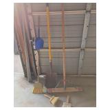 Brooms and Shovel