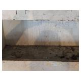 8ft White Wooden Sorting Cabinet