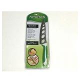Forever Knife - Razor Sharp  Non-Stick  Laser Cut Forged Stainless Steel Knife - Never Needs Sharpening!