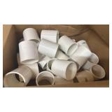 Case of 25 Lesso America 429-020  Plumbing  PVC Pipe Fitting   Coupling   SCH40  2