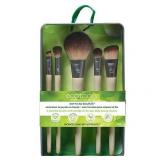 EcoTools Start the Day Beautifully Kit Makeup Brush Set with Storage Tray  6 Piece Set