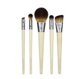 EcoTools Start the Day Beautifully Kit Makeup Brush Set with Storage Tray  6 Piece Set