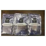 Pack of 3 One With Nature - 100% Pure Active Dead Sea Minerals Salts Relaxing Lavender - 25 oz