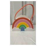 Novelty Felt Easter Basket Rainbow with Clouds - Spritzâ¢