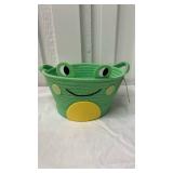 Circular Rope Decorative Easter Basket Frog Green - Spritzâ¢