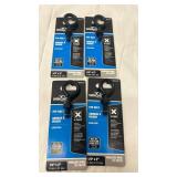 Wright 1/4 in. X 2 in. L Black Steel Eyebolt Nut Included Set of 4