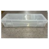 Clear Plastic Storage Containers Set of 2