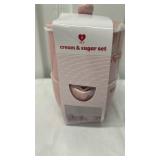 Cream and Sugar Set