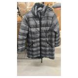 Plaid Puffer Winter Jacket Size 18